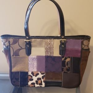 Coach holiday purse